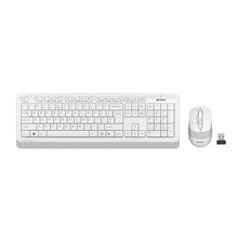 A4-Tech Fg1010 Beyaz Q Kablosuz Klavye Mouse Set Fg1010-B - 1