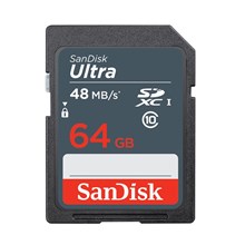 Sandisk 64Gb Ultra Sd 48Mb C10 Sdsdunb-064G-Gn3In - 1