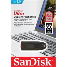 Sandisk 64Gb Usb Ultra Usb3.0 Sdcz48-064G-U46 - 1