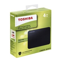 Toshiba 4Tb Canvio Basic 2.5" Usb 3.0 Hdtb440Ek3Ca - 1