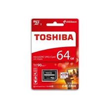Toshiba 64Gb Micro Sdxc Uhs-I C10 Thn-M302R0640Ea - 1