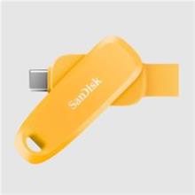 128GB Phone Drive USB Type-C/USB Type-A 100MB/s Yellow Daffodil Color - SDDDC6-128G-G46YD