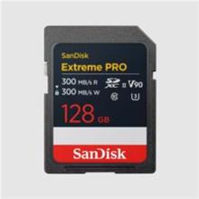 128GB Extreme Pro SDXC Memory Card 300MB/s 8K - SDSDXDM-128G-GN4IN