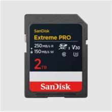 2TB Extreme PRO® SDXC™ UHS-I Card 250MB/s 150MB/s - SDSDXXD-2T00-GN4IN