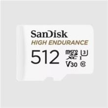 512GB Max Endurance microSDXC + SD Adapter 100/40 MB/s - SDSQQNR-512G-GN6IA