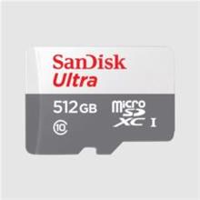 512GB Ultra microSDXC 100MB/s Class 10 UHS-I - SDSQUNR-512G-GN3MN
