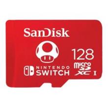 128GB Nintendo MicroSDXC UHS-I card 100MB/s 90MB/s - SDSQXAO-128G-GN3ZN