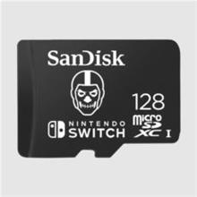 128GB Nintendo MicroSD UHS I Card Fortnite Edition Skull Trooper - SDSQXAO-128G-GN6ZG