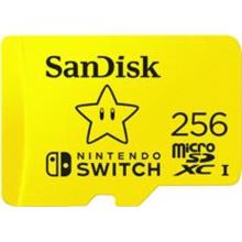 256GB microSDXC UHS-I card for Nintendo Switch 100MB/s 90MB/s - SDSQXAO-256G-GN3ZN