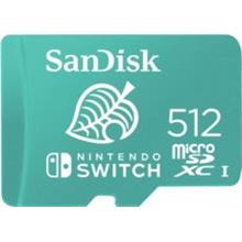 512GB microSDXC UHS-I card for Nintendo Switch 100MB/s 90MB/s - SDSQXAO-512G-GN3ZN