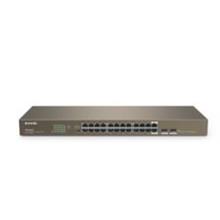 TEG1024F 24-Port Gigabit Unmanaged Switch with 2 SFP Slots - TEG1024F
