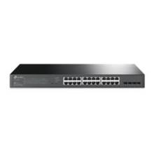 JetStream 28-Port Gigabit Smart Switch with 24-Port PoE+ - TL-SG2428P