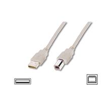 Digitus Yazıcı Kablosu Bej USB 2.0 (3m) AK-300102-030-E