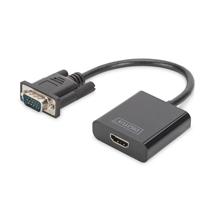 Digitus VGA Erkek to HDMI Dişi Çevirici DA-70473