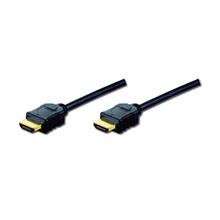 Digitus HDMI Kablo Altın Uçlu Siyah (2m) 4K AK-330107-020-S