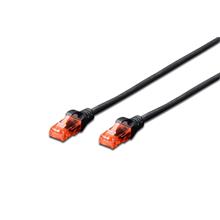 Digitus Patch Kablo Cat6 Siyah (0.5m) DK-1617-005/BL