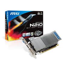MSI N210 1GB GDDR3 Vga Dvi Hdmi Low Profile 64Bit N210-1GD3/LP