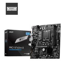 MSI Pro B760M-B D4 1700P Vga Hdmi Dp Type-C PRO B760M-B DDR4