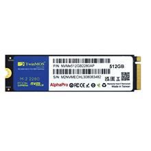 TwinMOS AlphaPro 512GB NVMe M.2 SSD(3600/3250Mb/s) NVME512GB2280AP