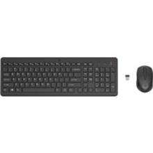 330 Wireless Mouse Keyboard Combo Set Ingilizce - Siyah - 2V9E6AA