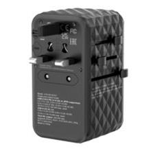 CHR UTA-06 GaN III Universal Travel Adapter with 2xUSB-C PD 100W QC 4+ - 32121