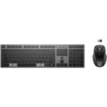 725 Multi-Device Rechargeable Wireless Keyboard and Mouse Combo - 9T5B0UT