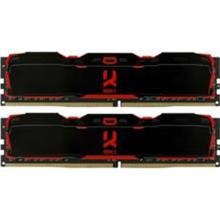 2x8GB kit 3200MHz DDR4 CL16 SR DIMM Soğucullu Ram X BLACK - IR-X3200L16SA16GDC