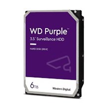 Wd 6Tb Purple 3.5" 64Mb Sata 6Gb/S 7/24 Wd62Purz - 1