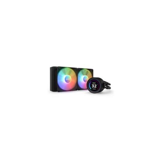 Kraken Elite 240 Siyah RGB AIO LCD Display 240mm Sıvı Soğutucu - RL-KR24E-B1