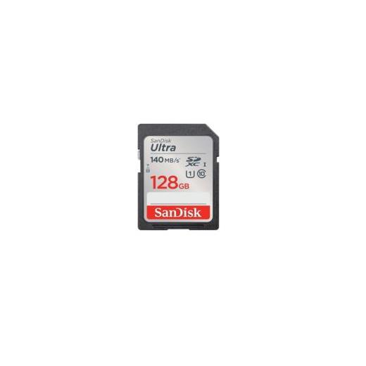 Ultra UHS I 128GB SD Card 140MB/s - SDSDUNB-128G-GN6IN