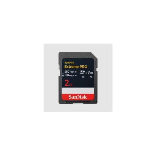 2TB Extreme PRO® SDXC™ UHS-I Card 250MB/s 150MB/s - SDSDXXD-2T00-GN4IN