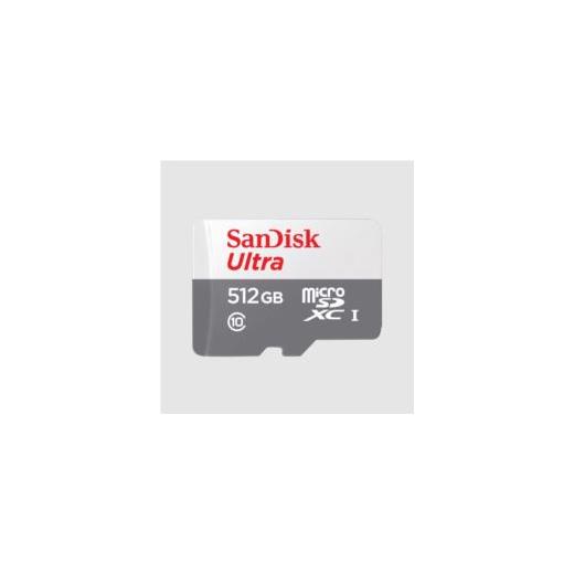 512GB Ultra microSDXC 100MB/s Class 10 UHS-I - SDSQUNR-512G-GN3MN