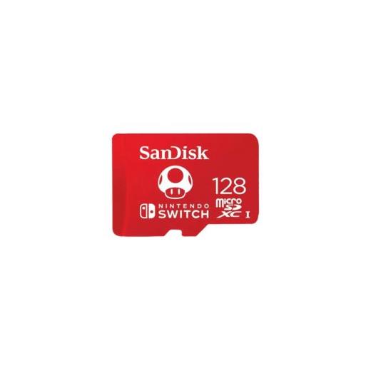 128GB Nintendo MicroSDXC UHS-I card 100MB/s 90MB/s - SDSQXAO-128G-GN3ZN