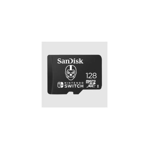 128GB Nintendo MicroSD UHS I Card Fortnite Edition Skull Trooper - SDSQXAO-128G-GN6ZG