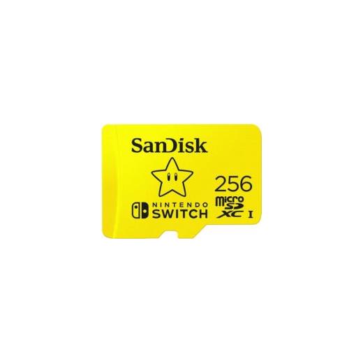 256GB microSDXC UHS-I card for Nintendo Switch 100MB/s 90MB/s - SDSQXAO-256G-GN3ZN