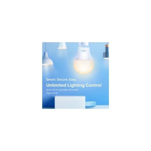 Tapo Smart Wi-Fi Light Bulb Dimmable 2-Pack - TAPO-L510E-2P