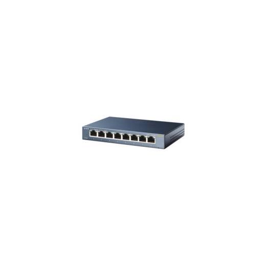 10/100/1000Mbps 8xPort %72 Güç Tasarruflu Çelik Kasa Switch - TL-SG108