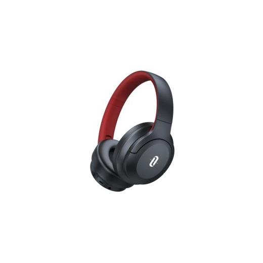 Bluetooth 5.3 Katlanabilir Kablosuz Kulaküstü Kulaklık Kırmızı Siyah - TT-BH1121-RED