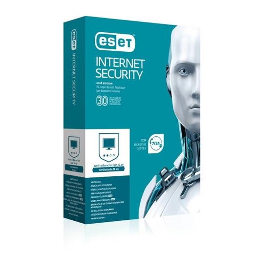 Eset Internet Security (3 Kullanıcı Kutu) Eıs3V10