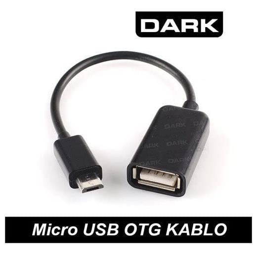 Dark Dk-Cb-Mıcrotg2 Micro Usb To Usb 20Cm Otg Kabl