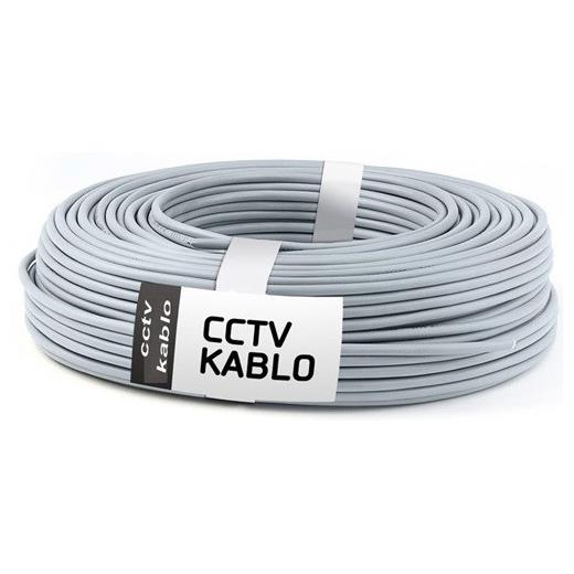 Cctv  Kablo 500 Metre (2X1X2X0,50X0,33) Cctv Kablo 500M