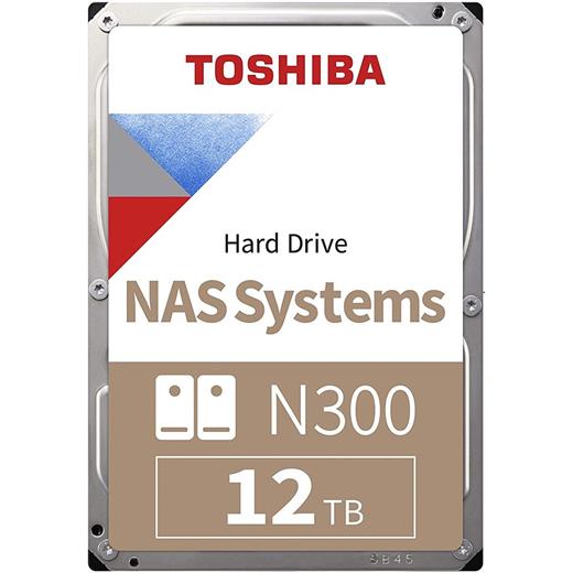 Toshiba 12Tb N300 7200 256Mb 7/24 Nas Hdwg21Cuzsva