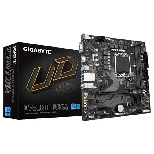 Gigabyte B760M-H D4 1700P Vga Hdmi B760M-H-DDR4