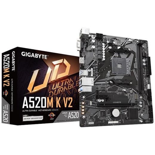 Gigabyte A520M K V2 D4 AM4 Vga Hdmi A520M-K-V2
