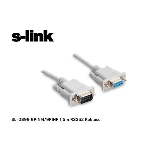 S-Link Sl-Db99 9Pınm/9Pınf 1.5M Rs232 Kablosu