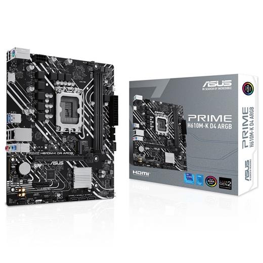Asus Prime H610M-K D4 ARGB 1700P Hdmi 90MB1HN0-M0EAY0