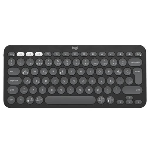Logitech K380s Çakıl Tuşlu Bluetooth Klavye Siyah 920-011859