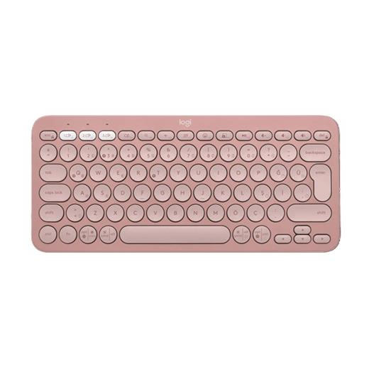 Logitech K380s Çakıl Tuşlu Bluetooth Klavye Pembe 920-011861