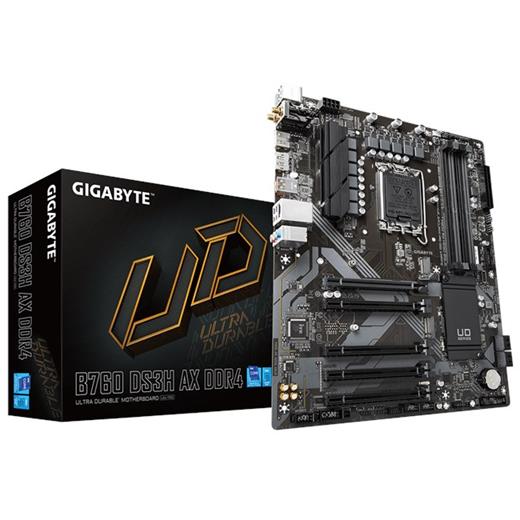 Gigabyte B760 DS3H AX D4 1700P Hdmi Dp Type-C B760-DS3H-AX-DDR4