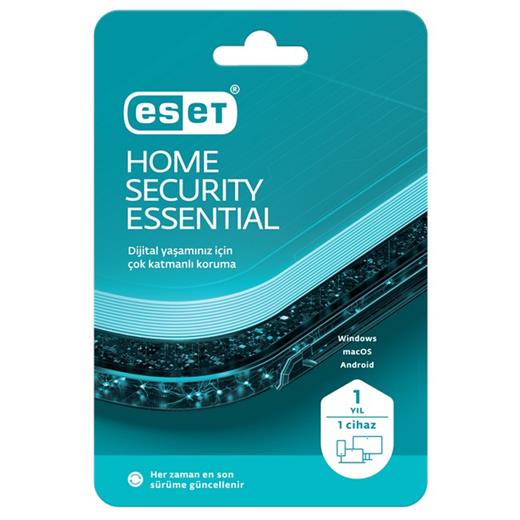 ESET Home Security Essential (1 Kull./1 Yıl Kutu) ESS1KUL1YIL
